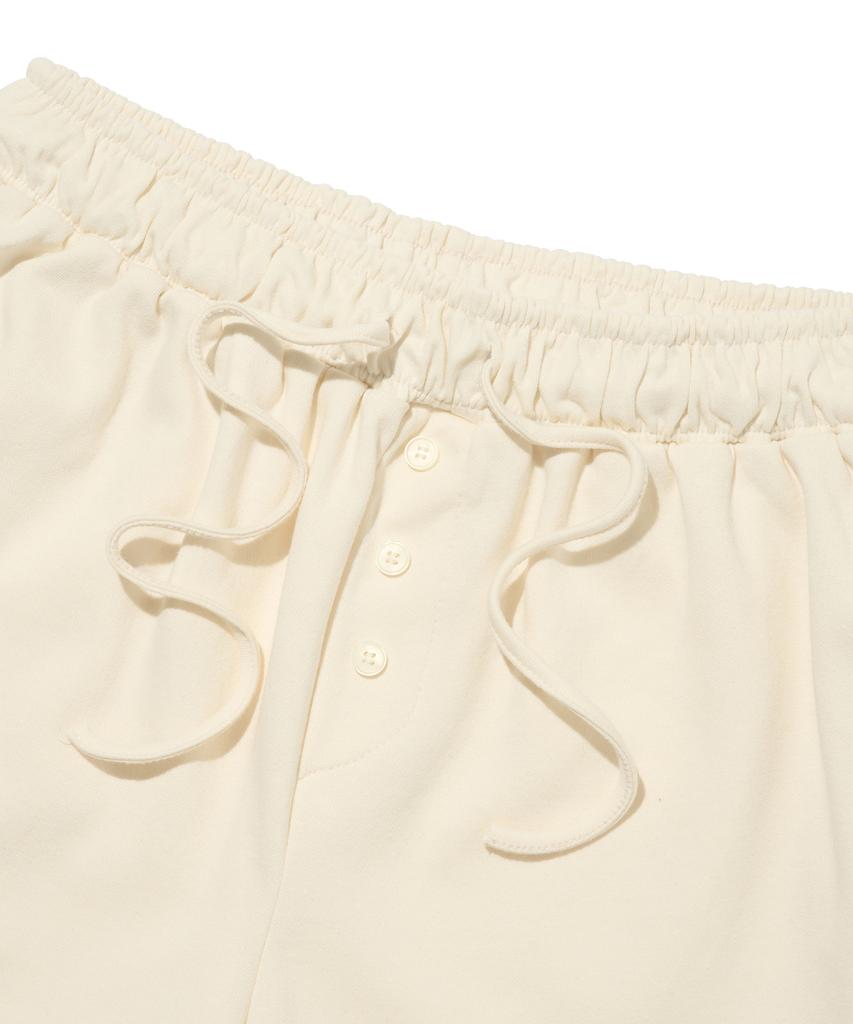 Road Road Front Button Summer Shorts (Ivory)