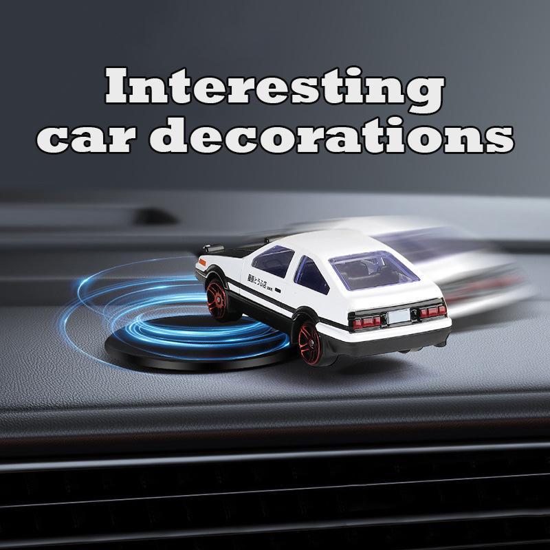 Car Ornament Interesting Motorcar Interior Decoration Drift Tail Swing Rotating Ornaments Creative High-End Car Toy Model