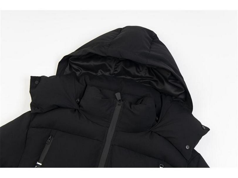 Zima Nowość Unisex Amerykański Streetwear Trapstar Pikowana Kurtka z Kapturem Bawełniana - Ciepła, Gruba i Luźny Krój