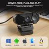 1080P 2K 4K Webcam Mini Camera Full HD Webcam with Microphone 30fps USB Web Cam for Auto Focus PC Laptop Video Shooting Camera