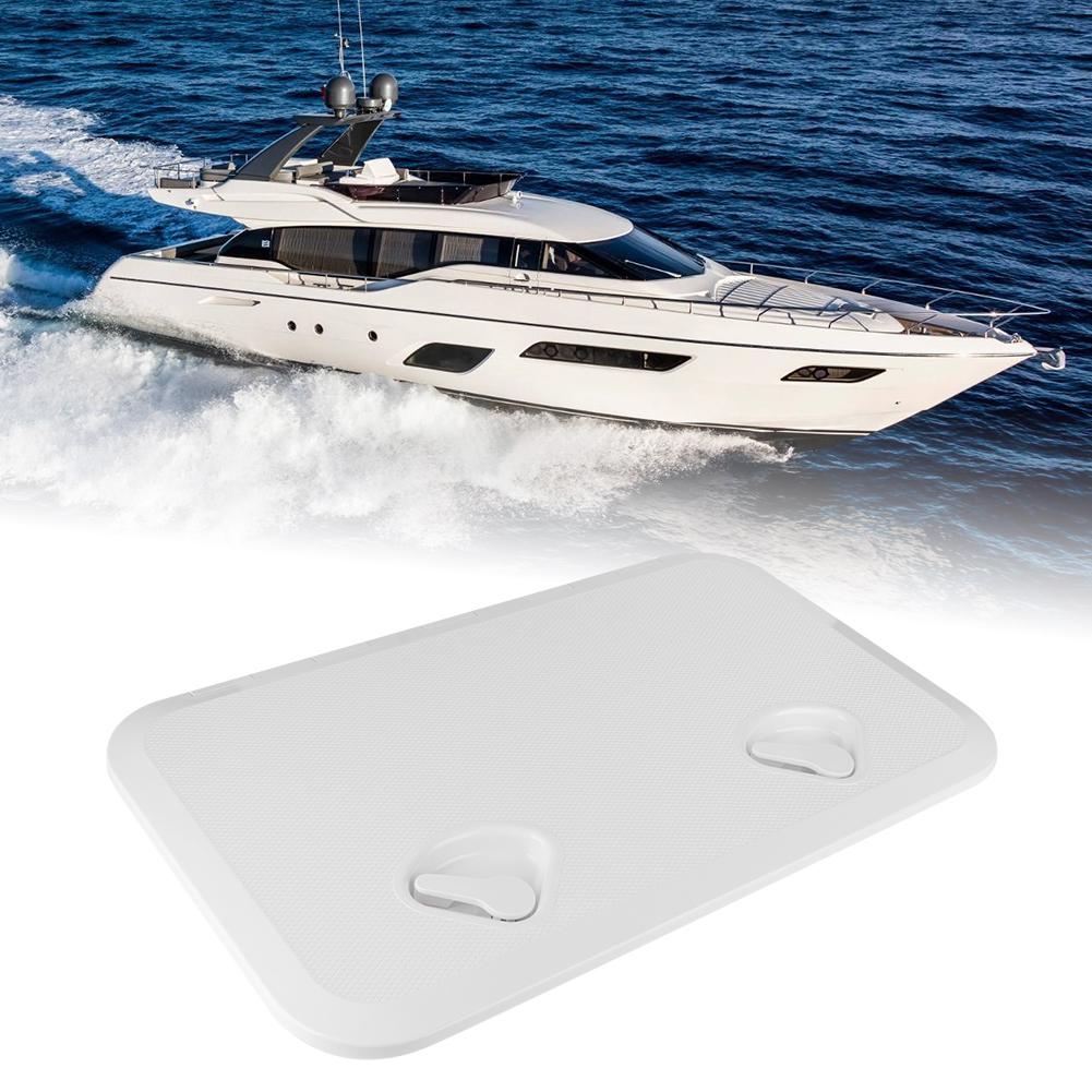 Square Deck Access Inspection Cover Double Handles Anti UV RE 353 606 for Marine Boat Yacht