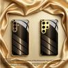 Personalisierte und kreative Glas-Handyhülle geeignet für Samsung GalaxyS26 S25 S24 S23 S22 S20FE/Ultra/Plus vier Ecken Anti-Drop