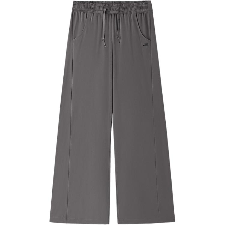 Skechers Casual Soft Woven Comfortable Quick-Dry Loose Mid-Rise Knitted Sports Pants Women bottoms L226W039-00P5 L