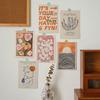 Ins Bedroom Wall Decoration Card Wall Stickers Rental Room Renovation, Shading Children's Room Stickers Decoration Supplies