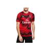 Puma Ac Milan Sport Printed Letter Crew Neck Short Sleeve T-Shirt Men Tops Orange Black 754866-02
