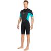 2mm Neoprene Diving Womens Mens Short Sleeve Wetsuit Swim Wet Suit XS-3XL
