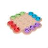 Noughts and Crosses Toe Game Multifunctional Board Educational Children