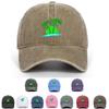 Unisex Outdoor Embroidered Coconut Tree Baseball Cap – Casual and Stylish Sun Protection Duckbill Hat