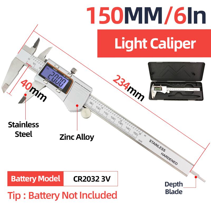 Fraction Metal Caliper Digital Pachymeter Vernier Calipers Measuring Tools Professional And Digital Pachymeter Electronic Ruler