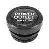 Aluminum Power Socket Plug Cover Caps Car Lighter Outlet Cover Universal Dustproof Caps for Power Port Outlet