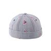 Frayed Edges Denim Docker Cap Cotton Polyester Blend Distressed Denim Hat  Men Women