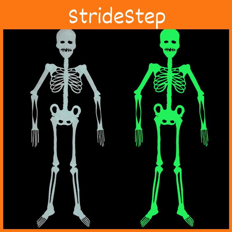 Premium Quality Luminous Hanging Human Skeleton Ideal For Halloween And Party Decor