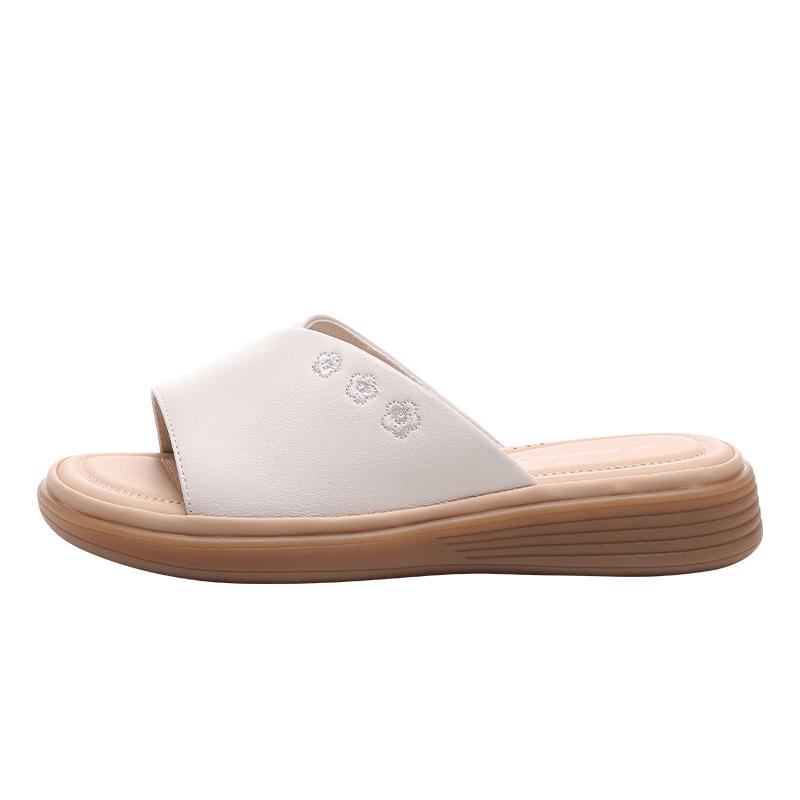 Red Dragonfly Women s WTK252052 Thick-Soled Casual Leather Slippers EU 37