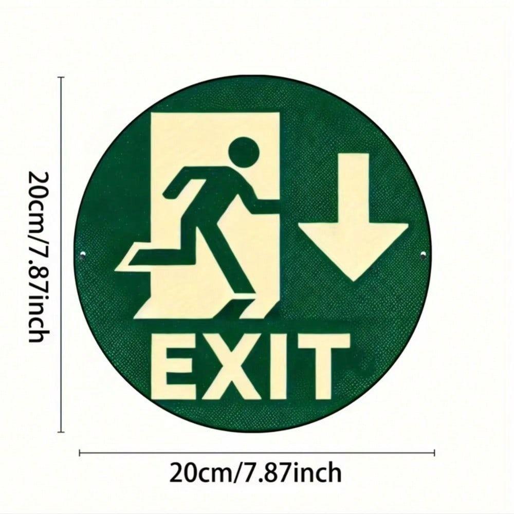 Tin Art Metal Wall Decor Folk Art Painting 20x20cm