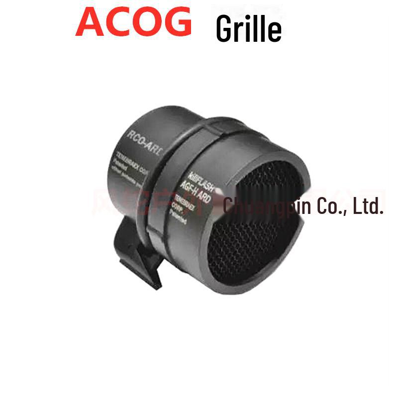 

ACOG 4x Small Conch Mesh Cover Телескоп Пилозахисний сітчастий чохол чорний