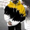 Men's Oversized Retro Harajuku Street Style Hooded Sweatshirt for Autumn/Winter