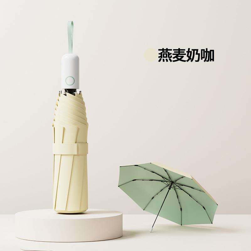 Sun umbrella Parasol sun protection UV women's weather and rain dual-purpose automatic portable folding mini compact and strong