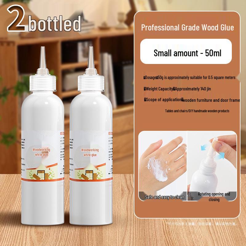 0.01 Beginner Offer: Universal Woodworking Glue for Strong Wood Adhesion and Furniture Repair