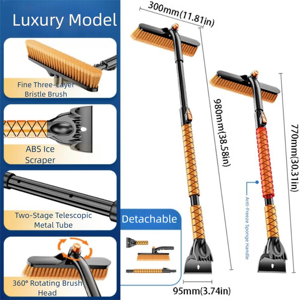 Horizontal Design Window Defrosting Shovel New Upgraded Deicing Shovel Ice Removal