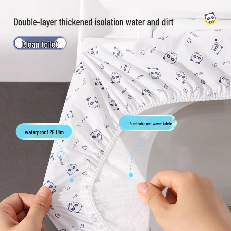 Meiliya Disposable Antibacterial Waterproof Toilet Seat Covers