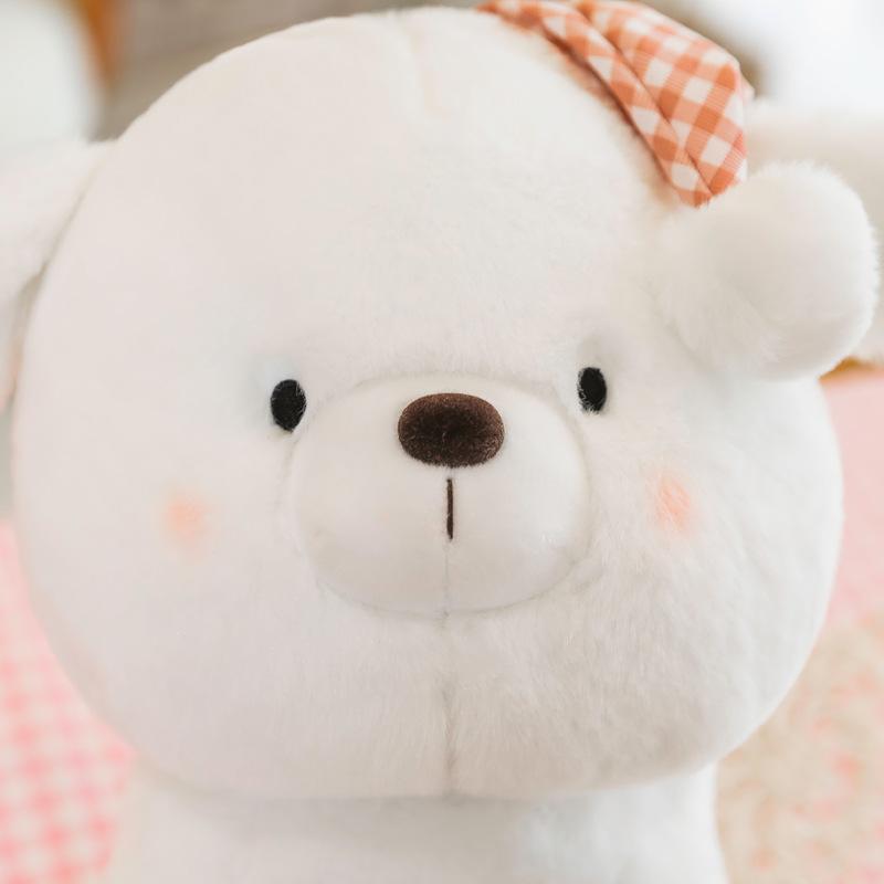 Cute Dingdong Dog Plush Toy Wearing Hat Dog Couple Pillow Grab Machine Doll Souvenir Shopping Mall Event