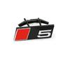 3d Style Abs for S3 S4 S5 S6 S7 S8 Letter Logo Car Stickers Front Decals Grill Cover Badge Decoration Accessories