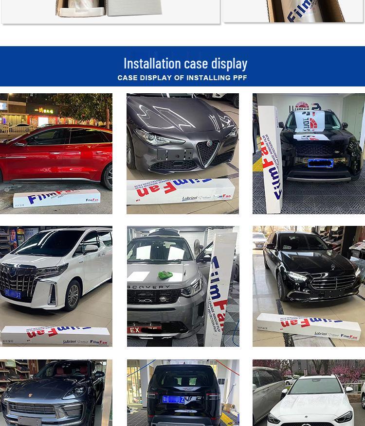 TPU Self-Healing Car Wrap: Invisible, Scratch-Resistant, High Anti-Fouling Paint Protection Film.