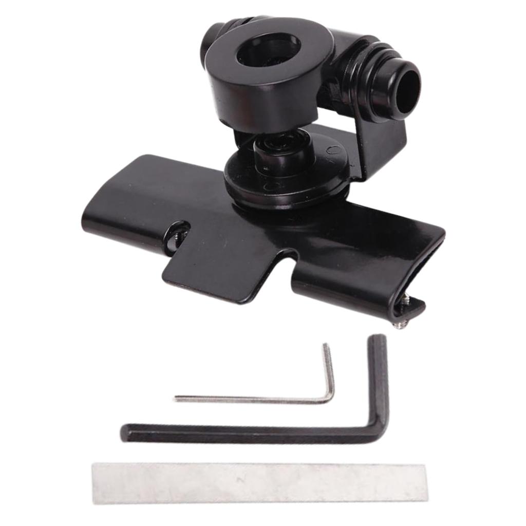 RiNan. Antenna Base for Amateur Radio, Mobile, Compact, Trunk, Balcony, Two-Axis Adjustable, Fixed, Black