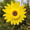 Sunflower Windmill Rotating Sunflower Wind Spinner Stake Standing Lawn Flower Pinwheel Outdoor Party Garden Yard Picnic Decor