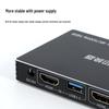 BIYAS HDMI 2.1 KVM-Umschalter 2 Ein 1 Aus 8K60Hz mit USB-Sharing