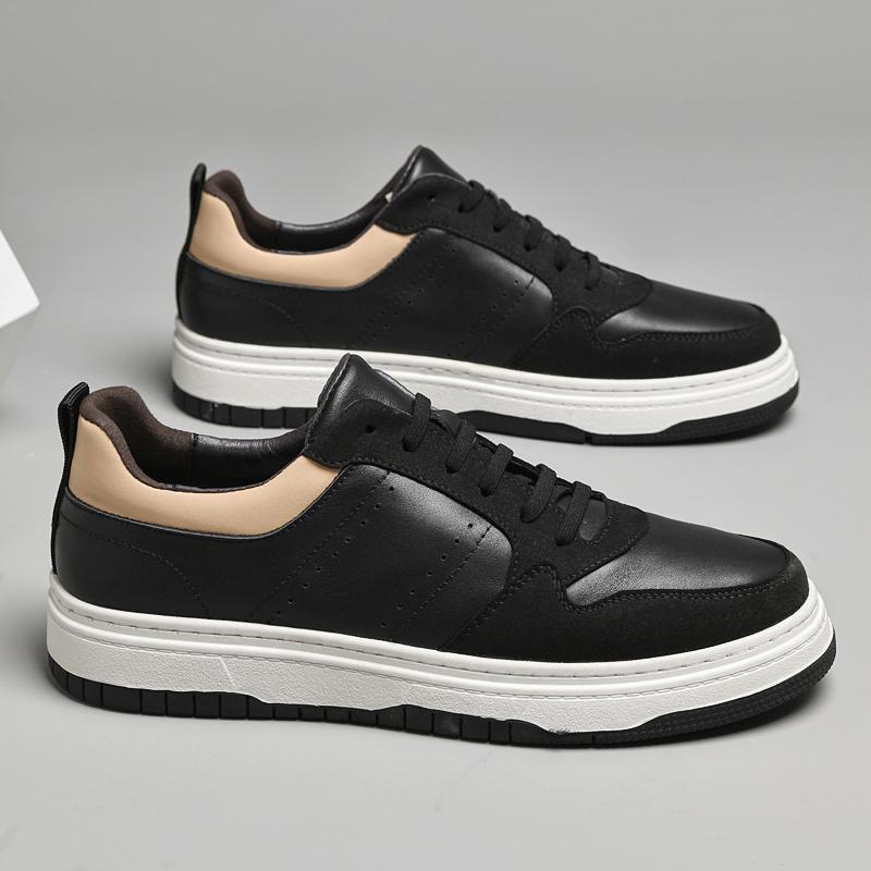 Pantofi sport pentru bărbați de înaltă calitate, din piele naturală, respirabili, lucrați manual, Tenis Masculino, de lux, de brand, pentru skateboard