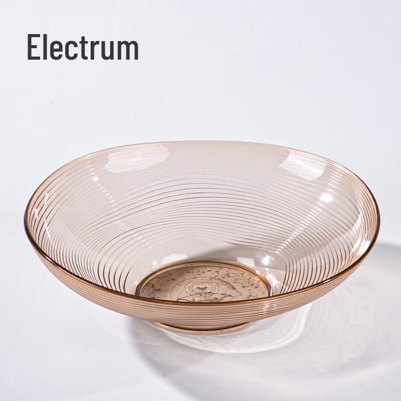 

Abay Light Luxury Gold Fruit & Snack Plate Set