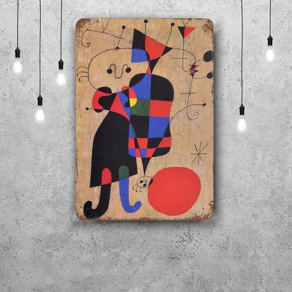 miro art Vintage Tin Sign Home Decor Wall Decor Art Wall Mural Room Decoration Decor Retro Metal Sign Plate Bar Posters