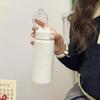 316 Stainless Steel Tea Infuser Thermos with Straw - Stylish, Large Capacity for Girls, Students, and Travel