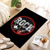 1Pc Musical elements Printed circular carpet, home door mat, outdoor travel protection carpet A7