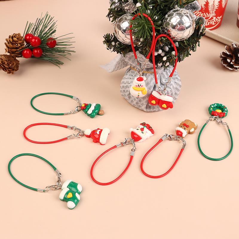 1/12 Dollhouse Mini Christmas Tree Pendant Dollhouse Xmas Scene Hanging Decoration Dolls House Accessories Pretend Play Toys
