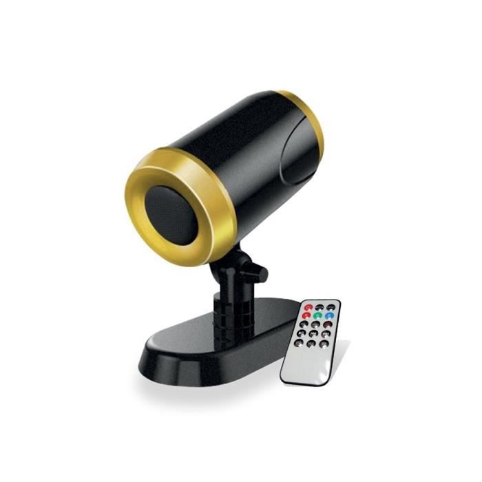 Enceinte Bluetooth - MUSICLIGHT - 20 W - Projecteur de lumière RVB - Sans fil - Nomade
