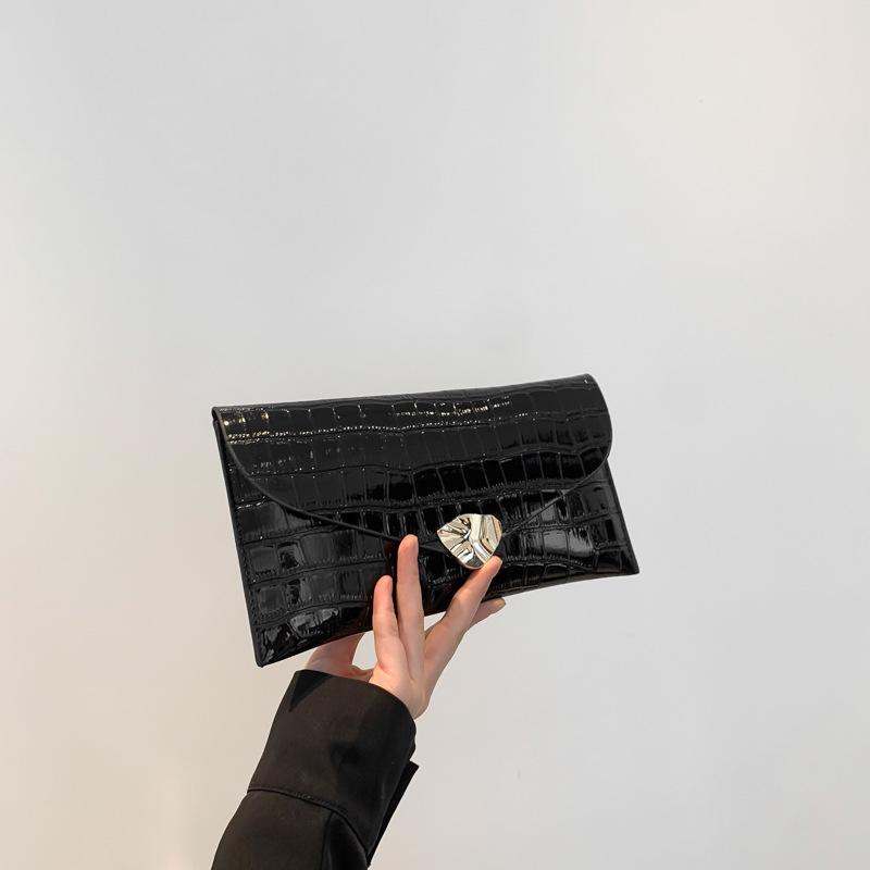 Nouveau petit sac carré simple, sac décontracté, pochette texturée, sac d'été pour femme, magnifique sac enveloppe personnalisé