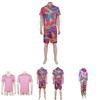New Cross-border Movie Barbie Cos Costume For Barbie Ken Punk Style Jacket Moisture-wicking Fabric