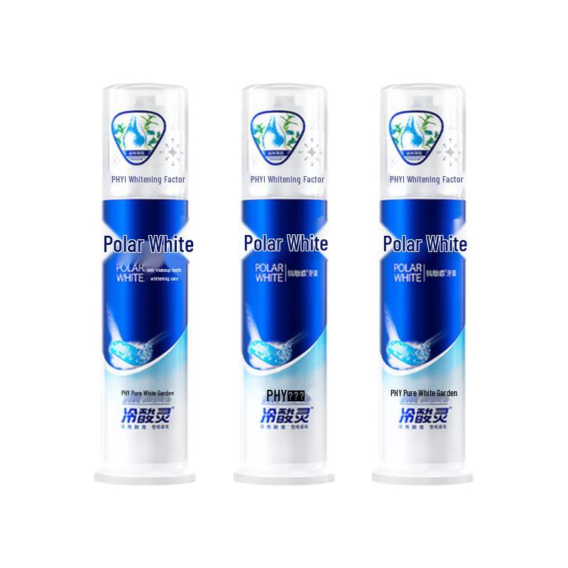 

Leng Suan Ling Polar White Anti-Sensitive Whitening Pump Toothpaste