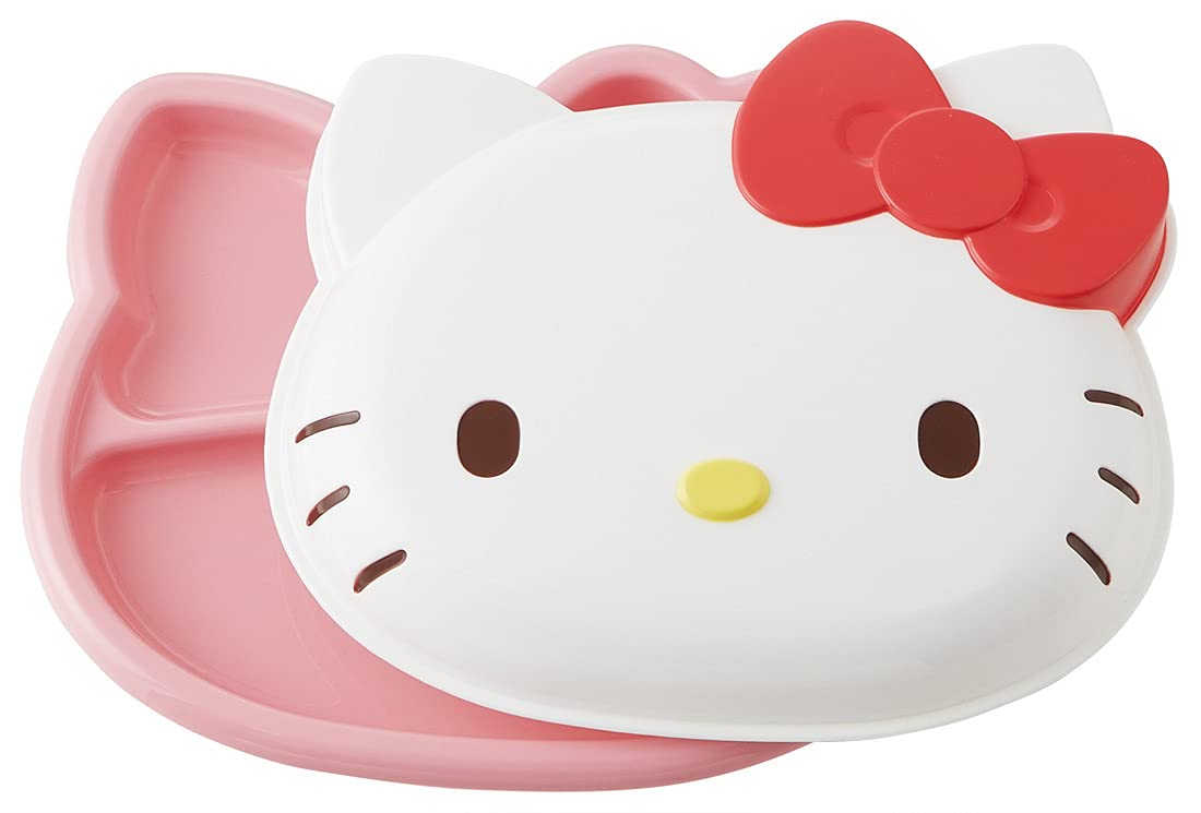 

Skater Die-Cut Lunch Plate with Lid, Hello Kitty Snack Time, Sanrio LUPD2-A