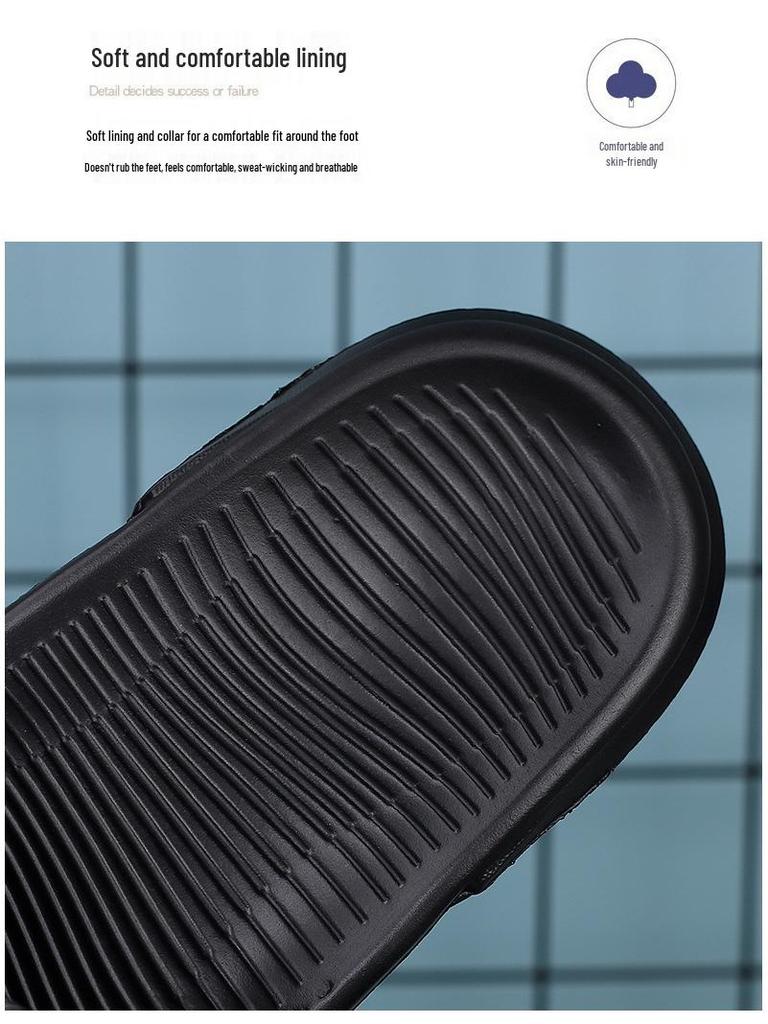 2025 Men's Trendy Soft Bottom Flip-Flops: Summer & Autumn Korean Style Outdoor Slippers