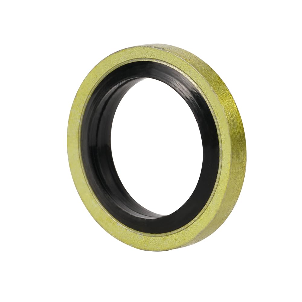 NICECNC 10pcs Banjo Bolt Sealed Crush Washers 10mm Motorcycle Brake Master Cylinder,Nissin Master Cylinders Calipers Compatible with Honda Compatible