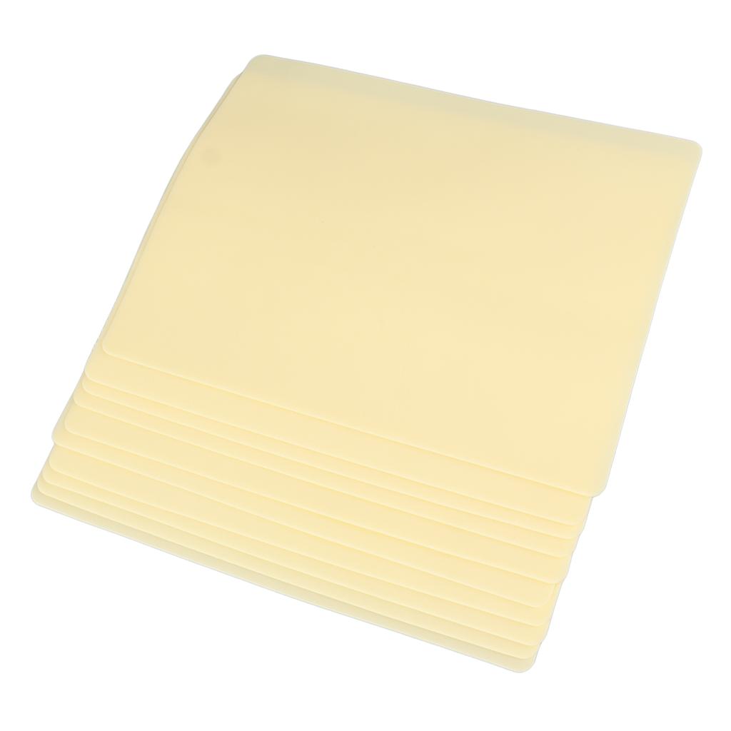 10pcs Tattoo Practice Microblading Reusable Silicone Skin Blank Tattooing Practice Skin