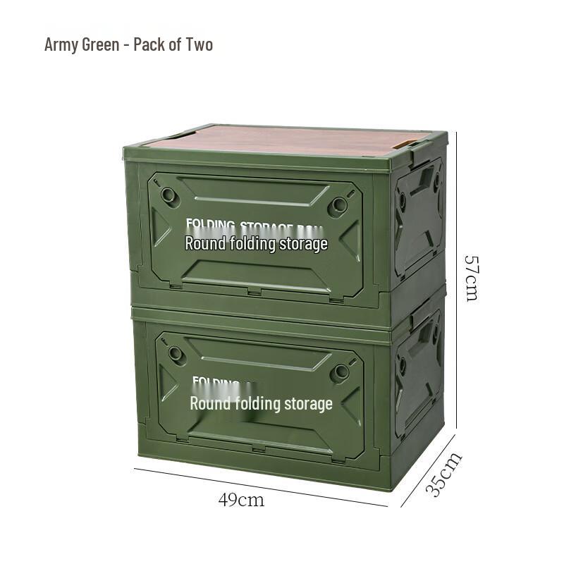 Multi-functional 5-Door Foldable Storage Box Two-pack