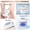 Electric Foot Grinder Rechargeable Foot File Dead Skin Callus Remover Dry Cracks Pedicure Tools with 3 Grinding Heads Feet Care