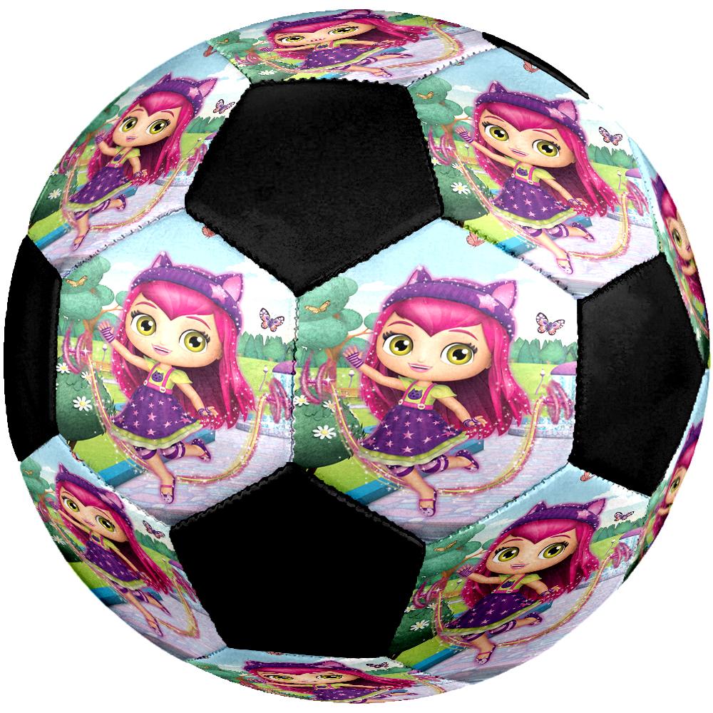Little Charmers Theme Size 5 Soccer Ball, Suitable for Both Indoor and Outdoor Matches, a Gift Suitable for Everyone.