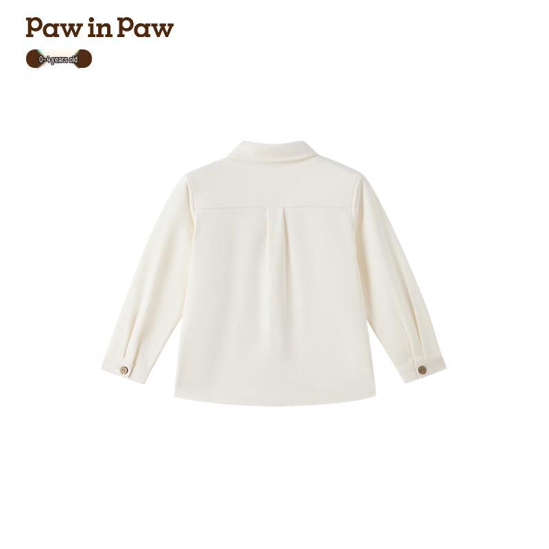 PawinPaw Boys' Cartoon Bear Long Sleeve Shirt