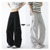 Wide Leg Straight Loose Versatile Trend Handsome American Charge Tooling Casual Pants Men's and Women's Summer Thin