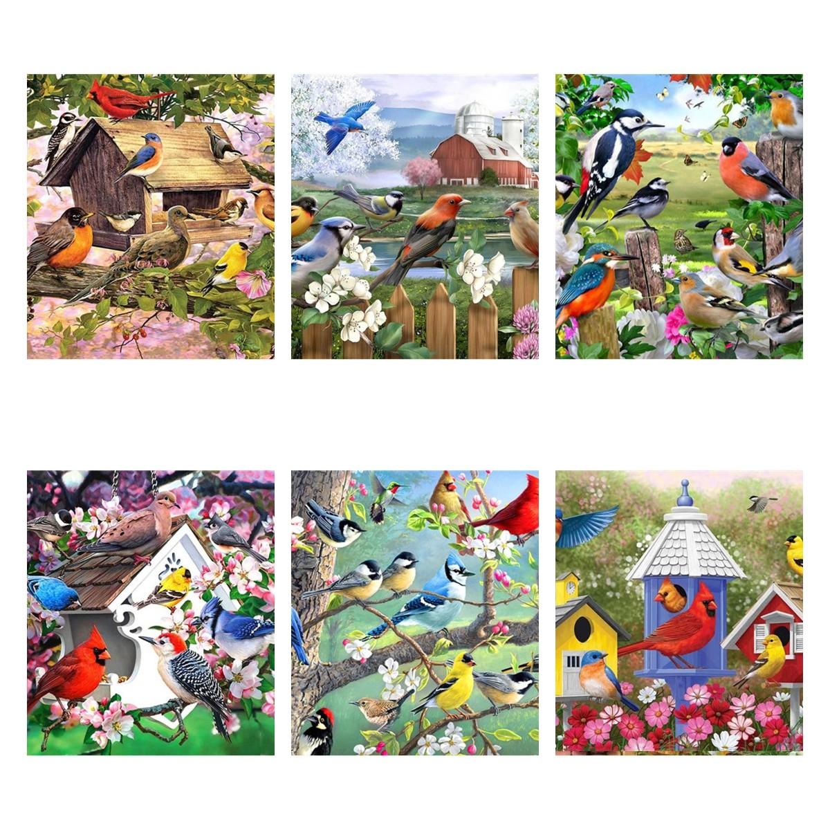 

5D DIY Алмазная картина Мозаика Вера животных Природа Полная дрель Quare/круглая алмазная вышивка Подарок или украшениекровать